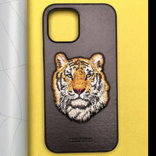 Load image into Gallery viewer, Santa Barbara Leather Tiger Case Cover for Apple iPhone 14 Series