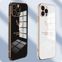 Load image into Gallery viewer, iPhone 13 Pro - Inspirational Electroplating Deer Case