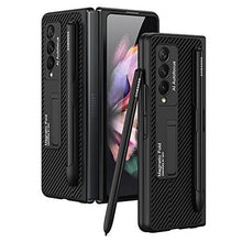 Load image into Gallery viewer, Samsung Galaxy Z Fold 3 Ultra Thin Back Stand Case With S-Pen Holder