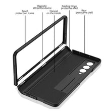 Load image into Gallery viewer, Samsung Galaxy Z Fold 3 Ultra Thin Back Stand Case With S-Pen Holder