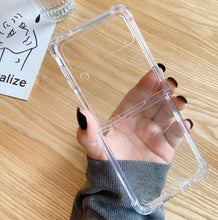 Load image into Gallery viewer, Galaxy Z Flip Shockproof TPU Transparent Case