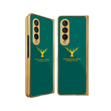Load image into Gallery viewer, Samsung Galaxy Z Fold 4 Deer Pattern Glass Case