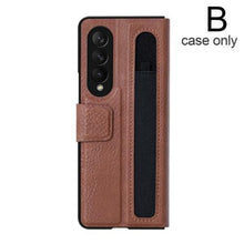 Load image into Gallery viewer, PU Leather Flip Case for Samsung Galaxy Z Fold 4 Protective Case