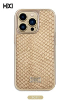 Load image into Gallery viewer, PU Leather Crocodile Pattern Protective Back Case For iPhone Series