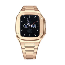 Load image into Gallery viewer, Luxury Stainless Steel Modification Kit Metal Case And Stainless Steel Straps For Smart Watch ( 44MM 45MM)