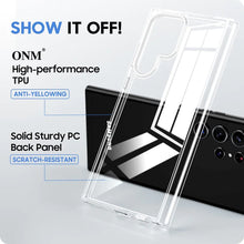 Load image into Gallery viewer, CRYSTAL CLEAR CASE FOR SAMSUNG GALAXY S23 ULTRA