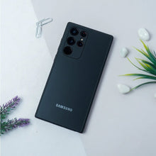 Load image into Gallery viewer, Luxury Soft Edge Matte Finish Case Galaxy S22 Ultra