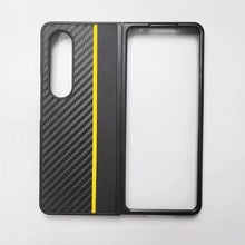 Load image into Gallery viewer, Luxury Carbon Fiber Pattern Phone Cover Samsung Galaxy Z Fold 3