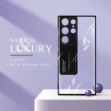 Load image into Gallery viewer, Galaxy S22 Ultra Phantom Kickstand Ultra Thin Back Case Cover