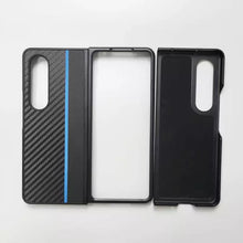 Load image into Gallery viewer, Luxury Carbon Fiber Pattern Phone Cover Samsung Galaxy Z Fold 3