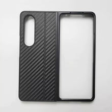Load image into Gallery viewer, Luxury Carbon Fiber Pattern Phone Cover Samsung Galaxy Z Fold 3