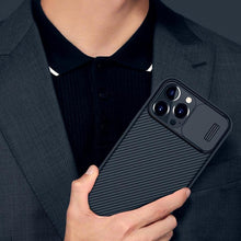 Load image into Gallery viewer, Nillkin Camshield Pro iPhone 13 Pro Max Shutter Lens Protection Case - Black