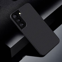Load image into Gallery viewer, Galaxy S22 Ultra Synthetic Carbon Fiber Case