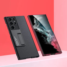 Load image into Gallery viewer, Galaxy S Series Protective Standing Leather Cover With S Pen Slot