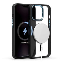 Load image into Gallery viewer, MagSafe Case with Metal Shine Camera Ring For iPhone 13 series