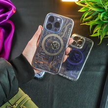 Load image into Gallery viewer, iPhone 14 Series Mechanical Design MagSafe Transparent Case