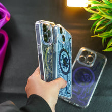 Load image into Gallery viewer, iPhone 14 Series Mechanical Design MagSafe Transparent Case