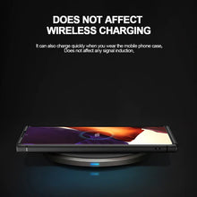 Load image into Gallery viewer, Transparent Shockproof Hard Back Silicone Frame Case For Samsung Galaxy S22 Ultra