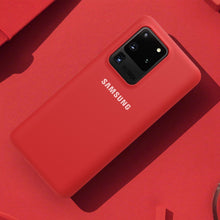 Load image into Gallery viewer, Galaxy S20 Ultra Liquid Silicone Logo Case