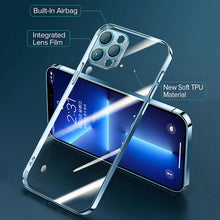 Load image into Gallery viewer, iPhone 11 Pro Electroplating Silicone Transparent Glitter Case