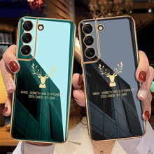 Load image into Gallery viewer, Inspirational Deer Protective Back Case Samsung Galaxy S22 Series
