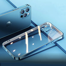 Load image into Gallery viewer, iPhone 11 Pro Electroplating Silicone Transparent Glitter Case