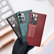 Load image into Gallery viewer, Galaxy S Series Protective Standing Leather Cover With S Pen Slot