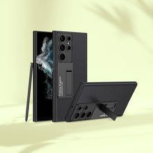 Load image into Gallery viewer, Galaxy S Series Protective Standing Leather Cover With S Pen Slot