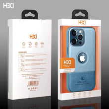 Load image into Gallery viewer, HBD Luxury Logo Cut Leather Case For iPhone 13 Series