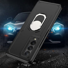 Load image into Gallery viewer, Galaxy Z Fold 3 Foldable Shockproof PC Case with Ring Holder