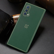 Load image into Gallery viewer, Luxury Design Leather Back Case OnePlus Nord CE