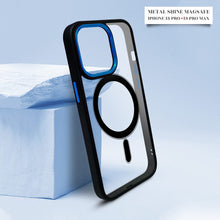 Load image into Gallery viewer, MagSafe Case with Metal Shine Camera Ring For iPhone 13 series