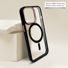 Load image into Gallery viewer, MagSafe Case with Metal Shine Camera Ring For iPhone 13 series