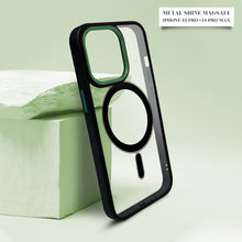 Load image into Gallery viewer, MagSafe Case with Metal Shine Camera Ring For iPhone 13 series