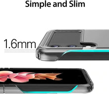 Load image into Gallery viewer, Samsung Galaxy Z Flip 3 Case Clear Transparent Cover