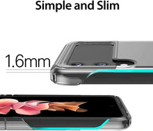 Load image into Gallery viewer, Samsung Galaxy Z Flip 3 Case Clear Transparent Cover