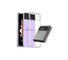 Load image into Gallery viewer, Samsung Galaxy Z Flip 3 Case Clear Transparent Cover