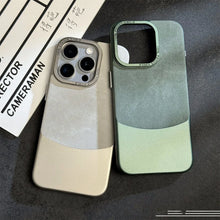 Load image into Gallery viewer, Electroplating Flannel Cases- iPhone 16 Series
