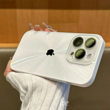 Load image into Gallery viewer, Glossy Colourful Camera Protector Case With Logo for iPhone Series
