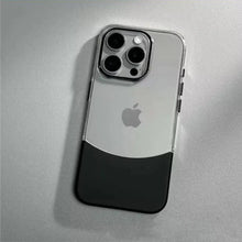 Load image into Gallery viewer, Dual-Tone Splicing Transparent Case for iPhone Series
