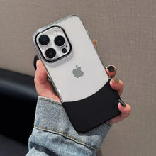 Load image into Gallery viewer, Dual-Tone Splicing Transparent Case for iPhone Series
