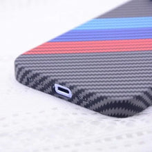 Load image into Gallery viewer, Carbon Hazzel Fiber Stripes Case
