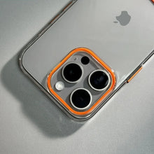 Load image into Gallery viewer, Dual-Tone Splicing Transparent Case for iPhone Series
