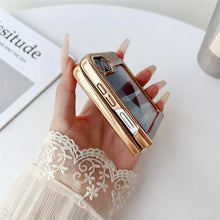 Load image into Gallery viewer, Electroplated Rotating Magnetic Case- Galaxy Z Flip Series

