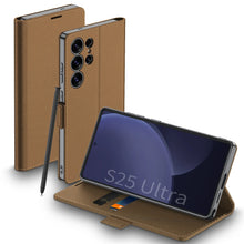Load image into Gallery viewer, Classic Leather Flip Wallet Case - Samsung
