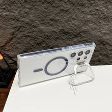 Load image into Gallery viewer, Metal Bracket Camera Protector Stand Case- Samsung
