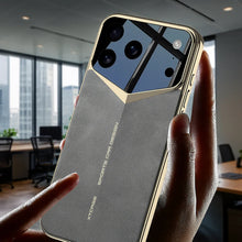 Load image into Gallery viewer, Designer Pattern Leather Shield Case- iPhone
