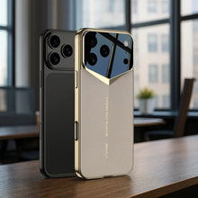 Load image into Gallery viewer, Designer Pattern Leather Shield Case- iPhone
