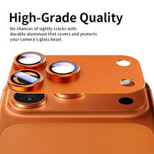 Load image into Gallery viewer, Metal Shield Ring Camera Lens Protector- iPhone
