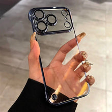 Load image into Gallery viewer, Luxe Clear Frame Case- iPhone
